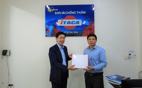 Sơn ITACA - Hợp tác về công nghệ và chia sẻ kinh nghiệm với đoàn chuyên gia Nhật Bản