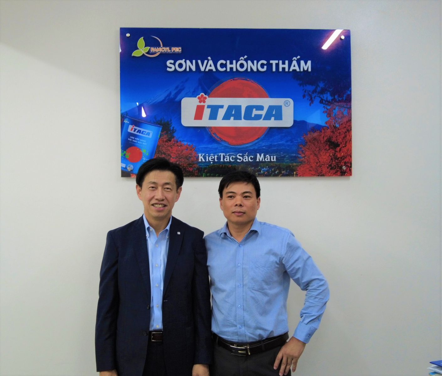 Sơn ITACA - Hợp tác về công nghệ và chia sẻ kinh nghiệm với đoàn chuyên gia Nhật Bản