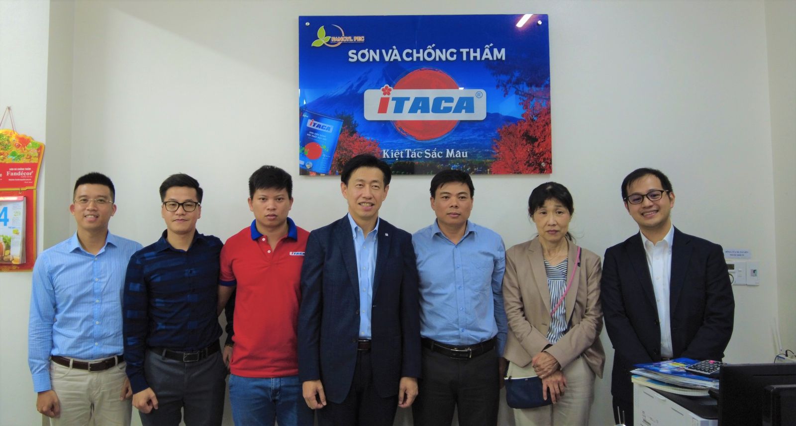 Sơn ITACA - Hợp tác về công nghệ và chia sẻ kinh nghiệm với đoàn chuyên gia Nhật Bản